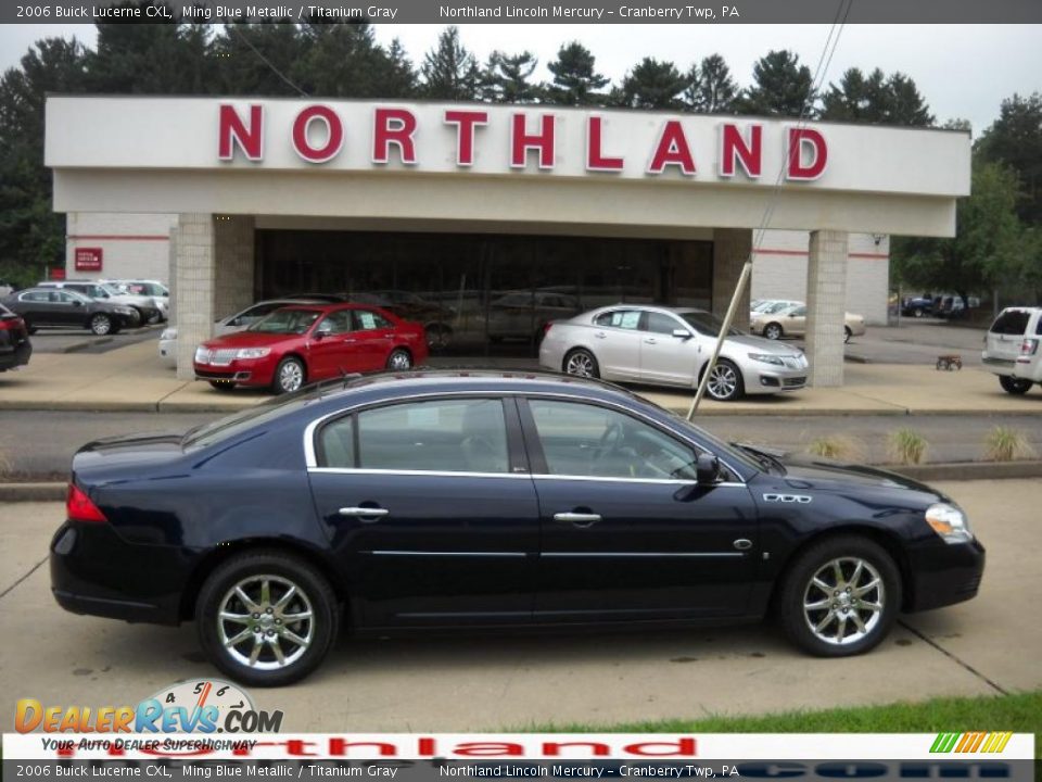 2006 Buick Lucerne CXL Ming Blue Metallic / Titanium Gray Photo #1