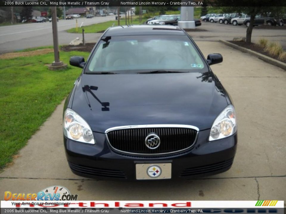 2006 Buick Lucerne CXL Ming Blue Metallic / Titanium Gray Photo #14