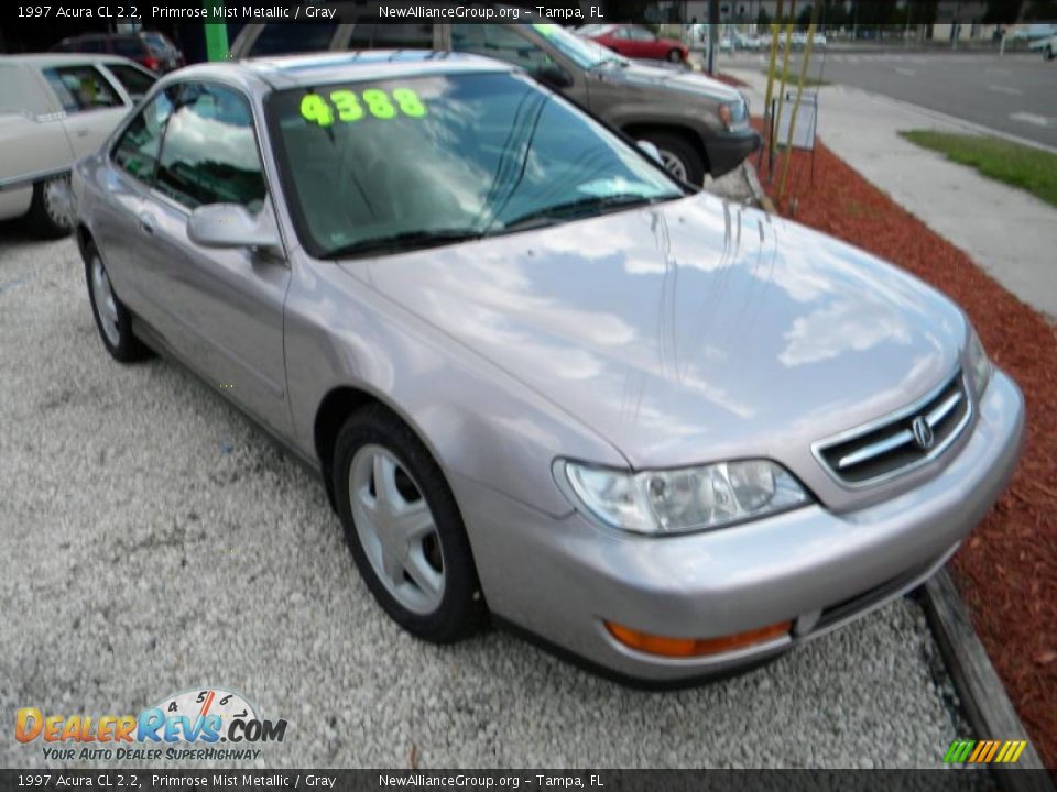 1997 Acura CL 2.2 Primrose Mist Metallic / Gray Photo #1