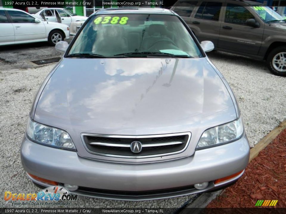 1997 Acura CL 2.2 Primrose Mist Metallic / Gray Photo #2