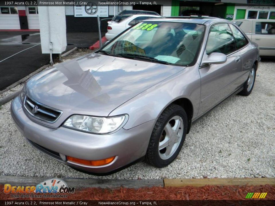 1997 Acura CL 2.2 Primrose Mist Metallic / Gray Photo #3