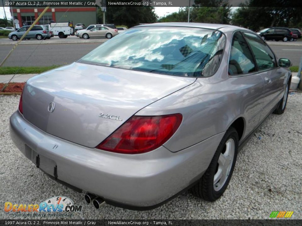 1997 Acura CL 2.2 Primrose Mist Metallic / Gray Photo #7
