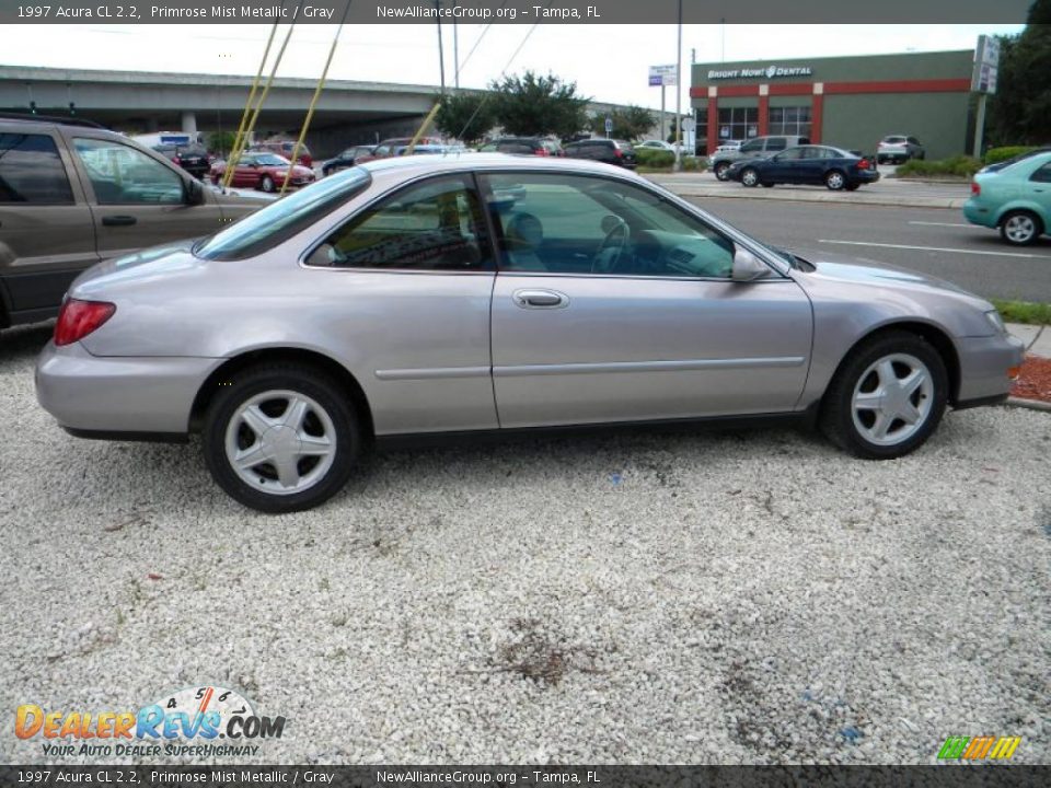 1997 Acura CL 2.2 Primrose Mist Metallic / Gray Photo #8