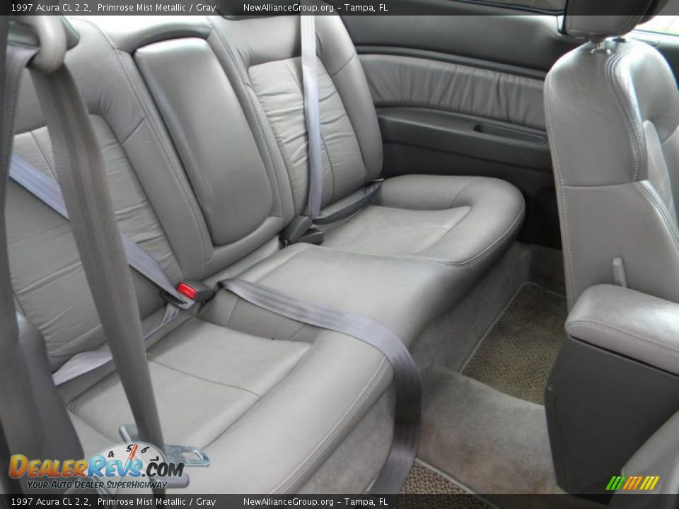 1997 Acura CL 2.2 Primrose Mist Metallic / Gray Photo #13
