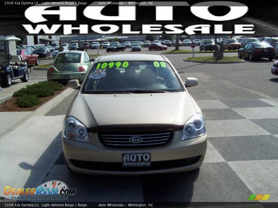2008 Kia Optima LX Light Almond Beige / Beige Photo #2