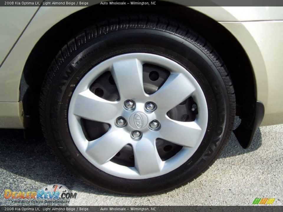 2008 Kia Optima LX Light Almond Beige / Beige Photo #4