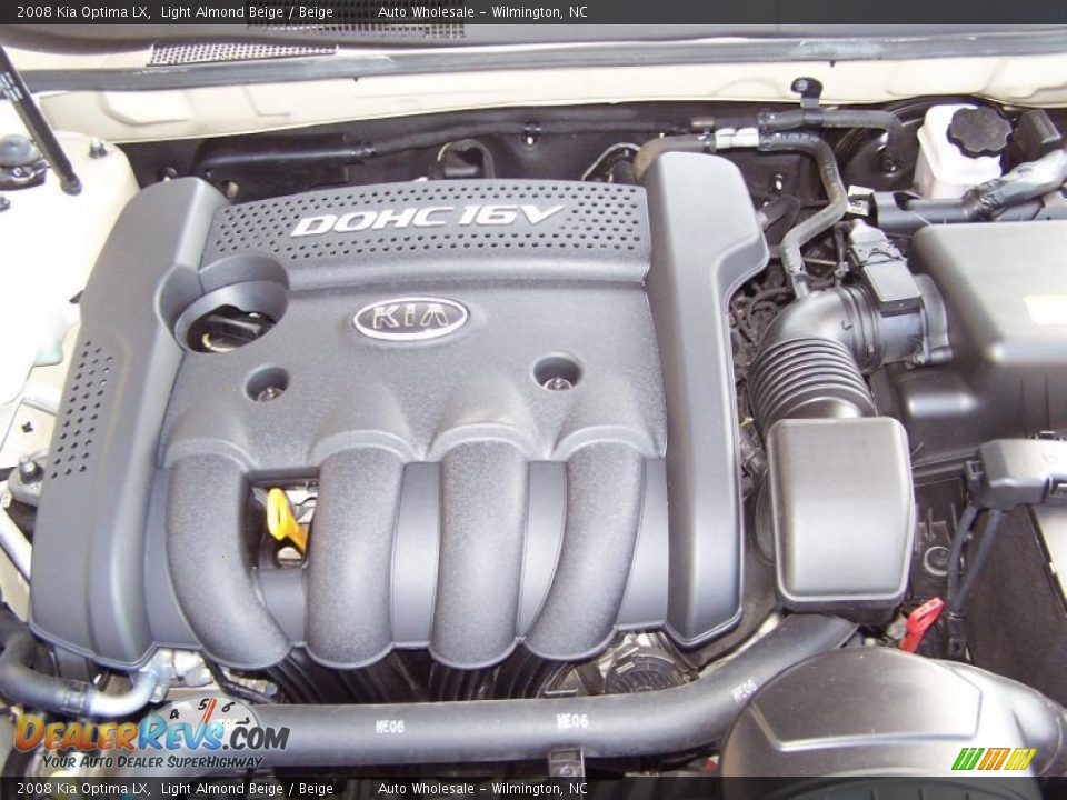 2008 Kia Optima LX Light Almond Beige / Beige Photo #6