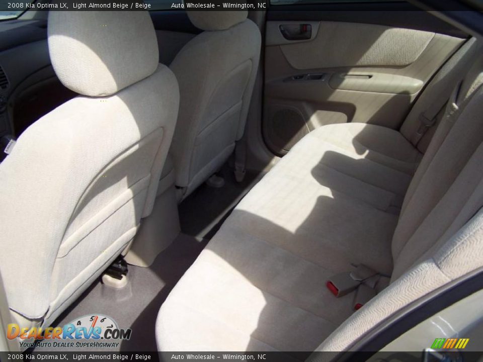 2008 Kia Optima LX Light Almond Beige / Beige Photo #7