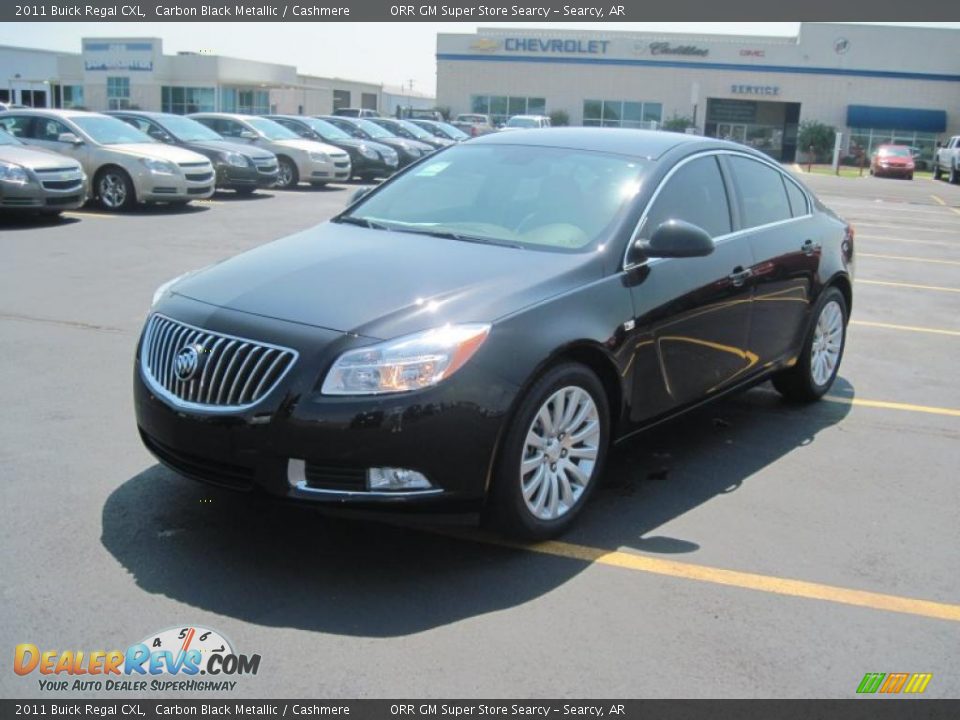 2011 Buick Regal CXL Carbon Black Metallic / Cashmere Photo #1