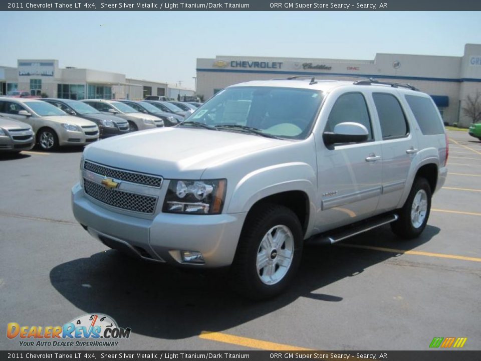 2011 Chevrolet Tahoe LT 4x4 Sheer Silver Metallic / Light Titanium/Dark Titanium Photo #1