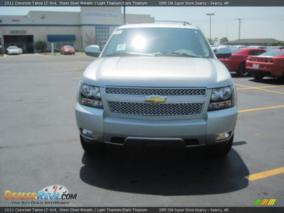 2011 Chevrolet Tahoe LT 4x4 Sheer Silver Metallic / Light Titanium/Dark Titanium Photo #2