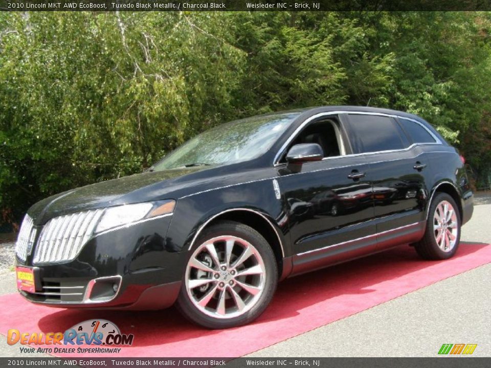 2010 Lincoln MKT AWD EcoBoost Tuxedo Black Metallic / Charcoal Black Photo #1