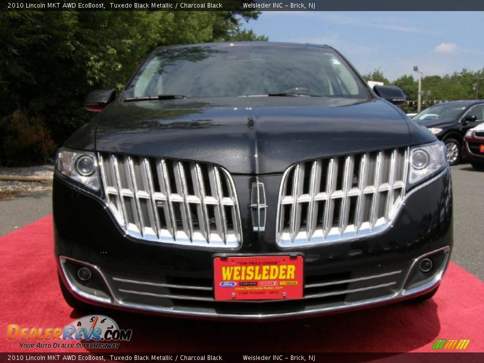 2010 Lincoln MKT AWD EcoBoost Tuxedo Black Metallic / Charcoal Black Photo #3