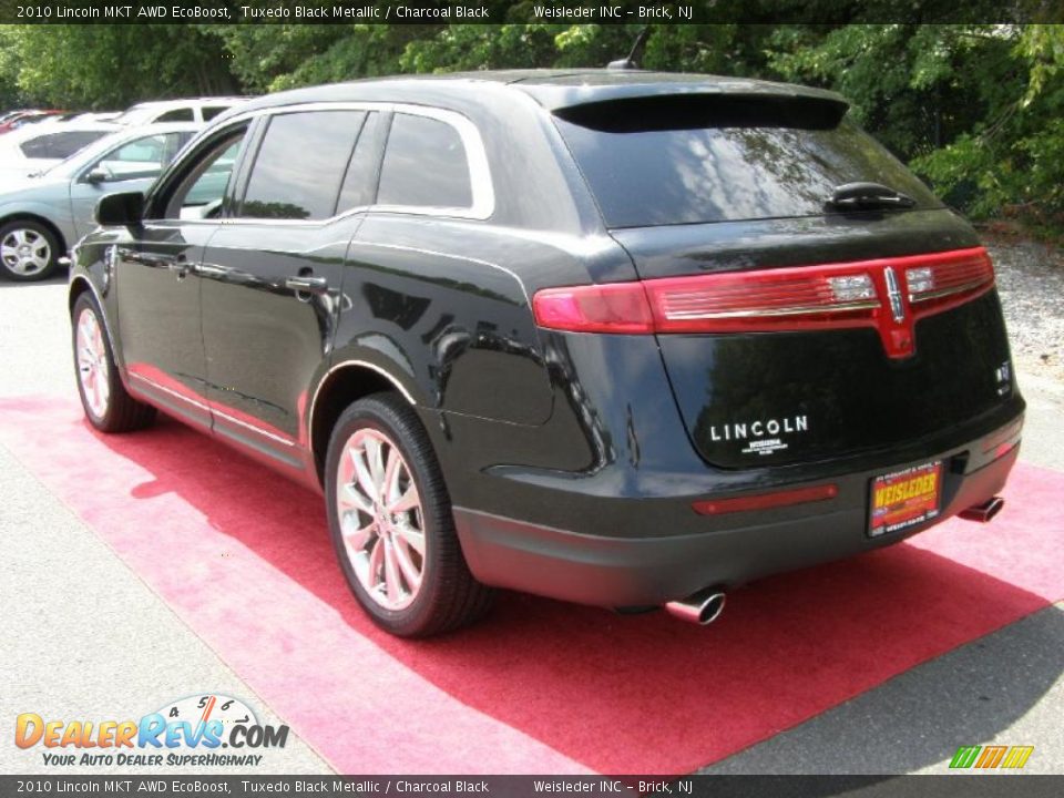 2010 Lincoln MKT AWD EcoBoost Tuxedo Black Metallic / Charcoal Black Photo #5