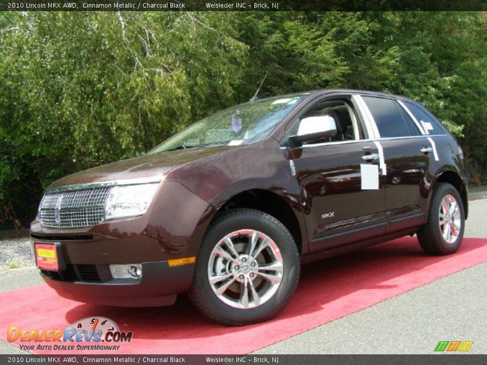 2010 Lincoln MKX AWD Cinnamon Metallic / Charcoal Black Photo #1
