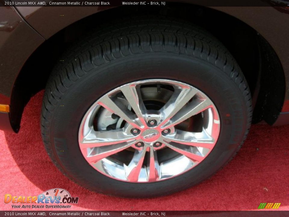2010 Lincoln MKX AWD Cinnamon Metallic / Charcoal Black Photo #2