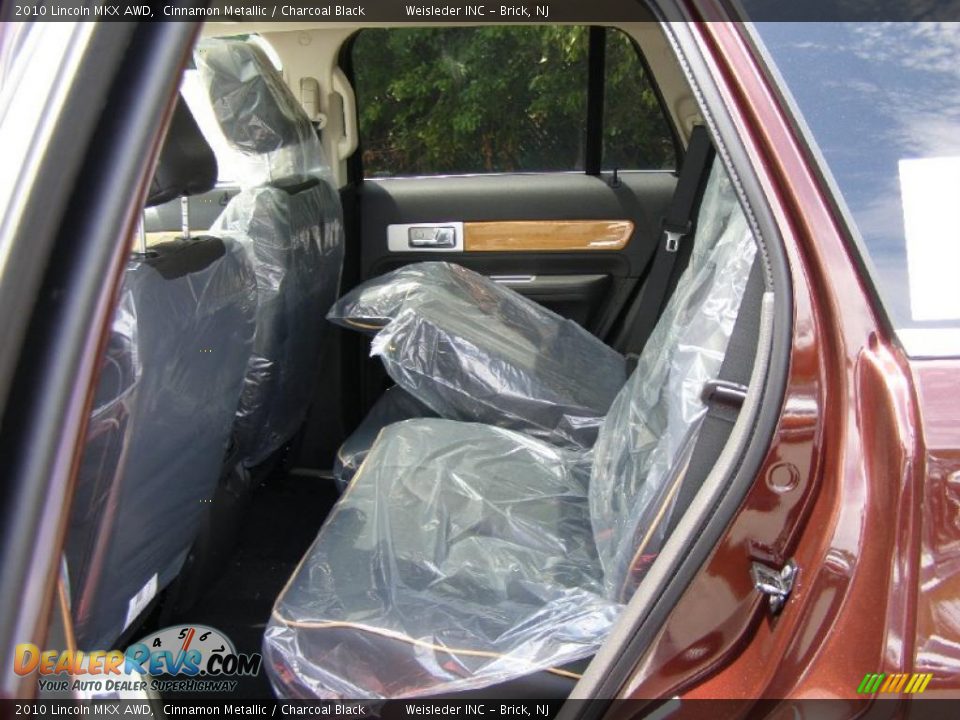 2010 Lincoln MKX AWD Cinnamon Metallic / Charcoal Black Photo #6