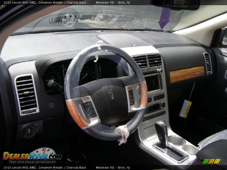 2010 Lincoln MKX AWD Cinnamon Metallic / Charcoal Black Photo #7