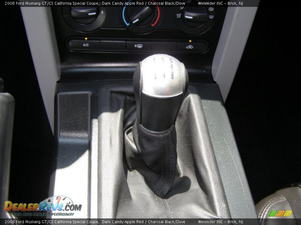 2008 Ford Mustang GT/CS California Special Coupe Dark Candy Apple Red / Charcoal Black/Dove Photo #19