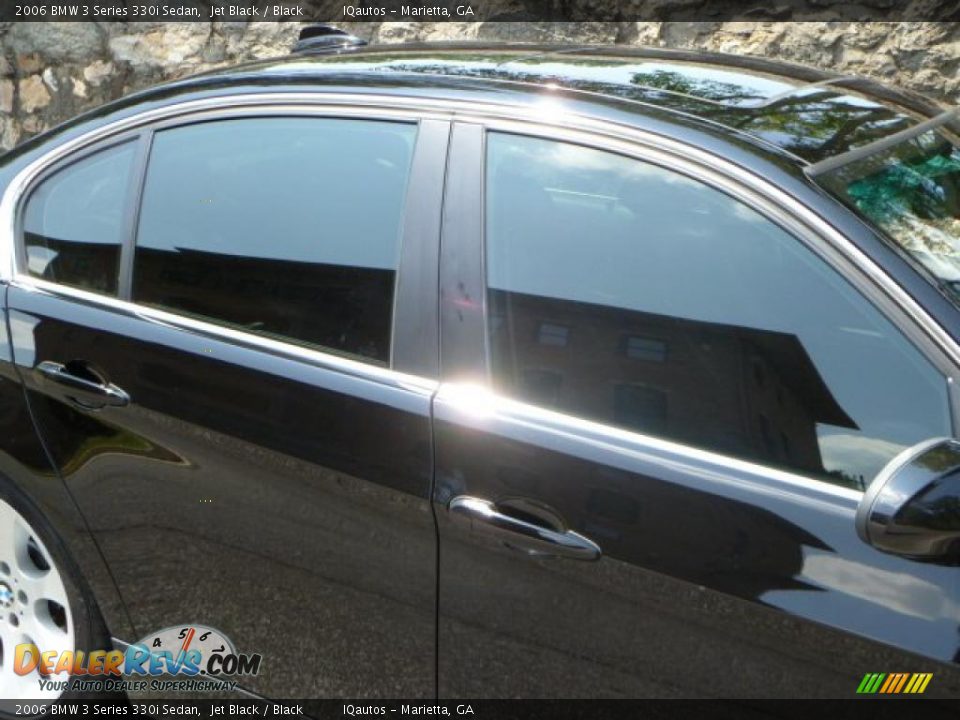 2006 BMW 3 Series 330i Sedan Jet Black / Black Photo #15