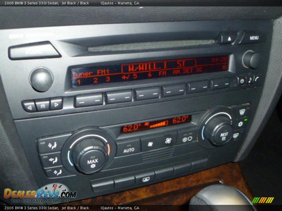 2006 BMW 3 Series 330i Sedan Jet Black / Black Photo #21