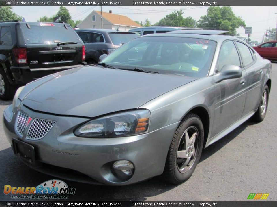 2004 Pontiac Grand Prix GT Sedan Greystone Metallic / Dark Pewter Photo #1