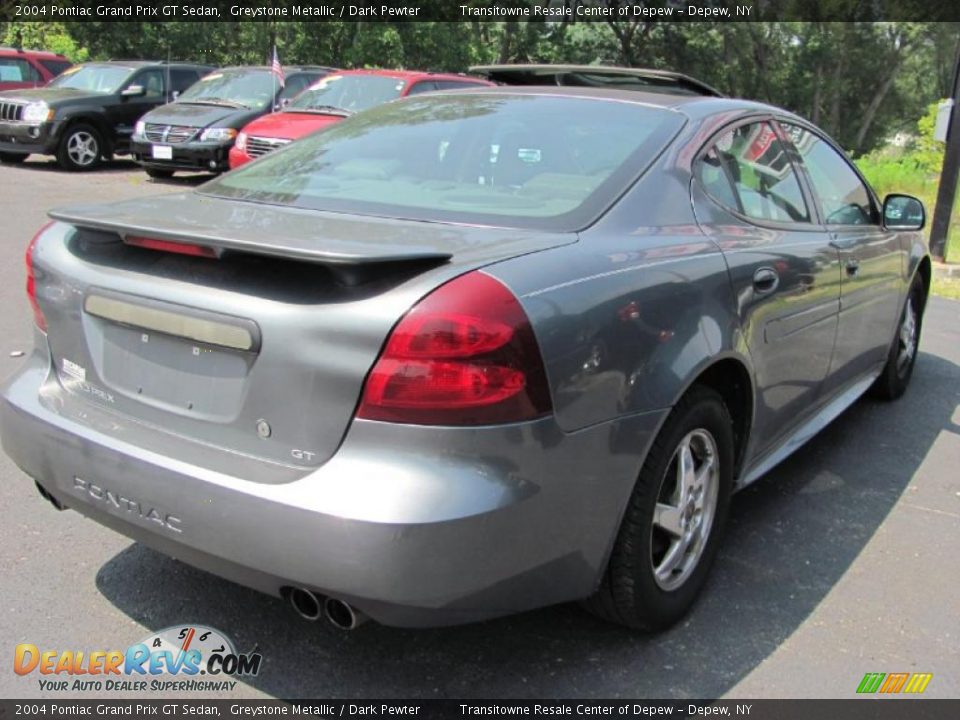 2004 Pontiac Grand Prix GT Sedan Greystone Metallic / Dark Pewter Photo #2
