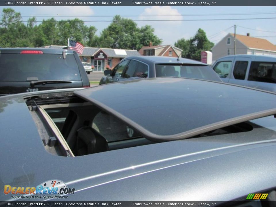 2004 Pontiac Grand Prix GT Sedan Greystone Metallic / Dark Pewter Photo #9
