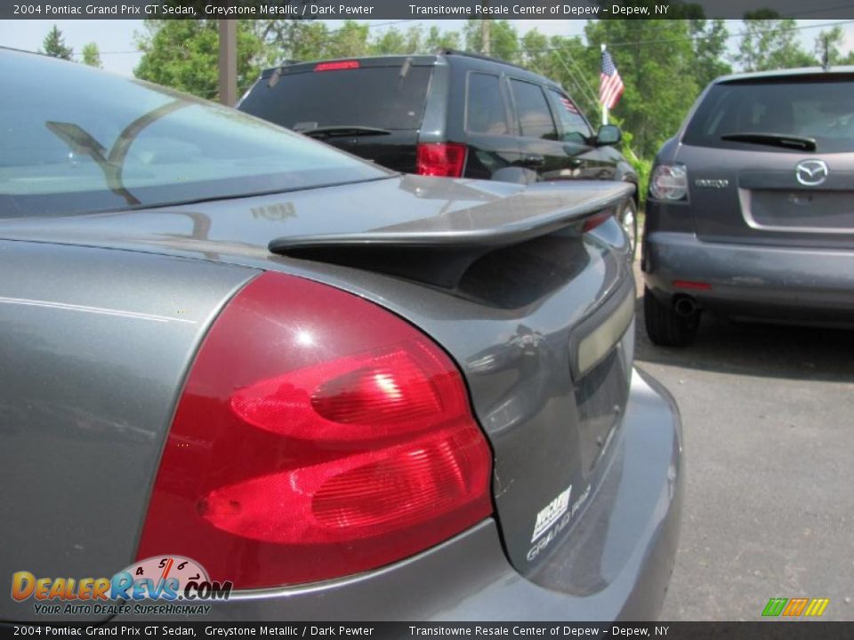 2004 Pontiac Grand Prix GT Sedan Greystone Metallic / Dark Pewter Photo #15