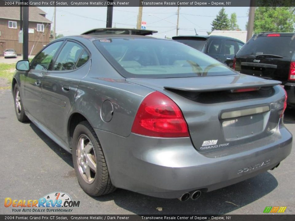 2004 Pontiac Grand Prix GT Sedan Greystone Metallic / Dark Pewter Photo #17
