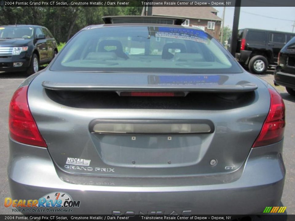 2004 Pontiac Grand Prix GT Sedan Greystone Metallic / Dark Pewter Photo #18