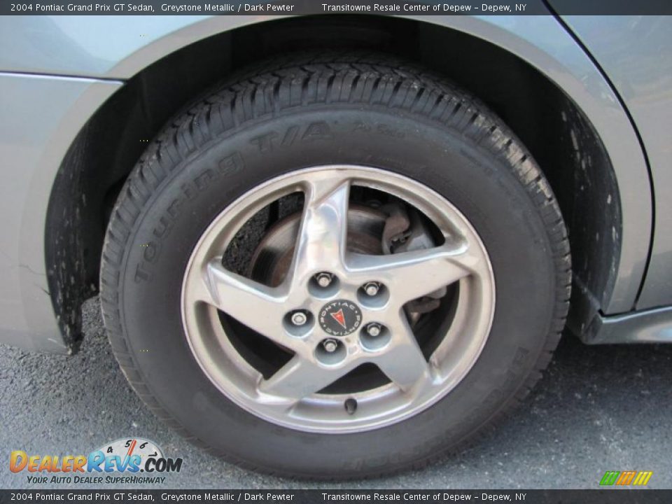 2004 Pontiac Grand Prix GT Sedan Greystone Metallic / Dark Pewter Photo #21