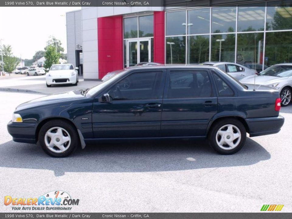 1998 Volvo S70 Dark Blue Metallic / Dark Gray Photo #2