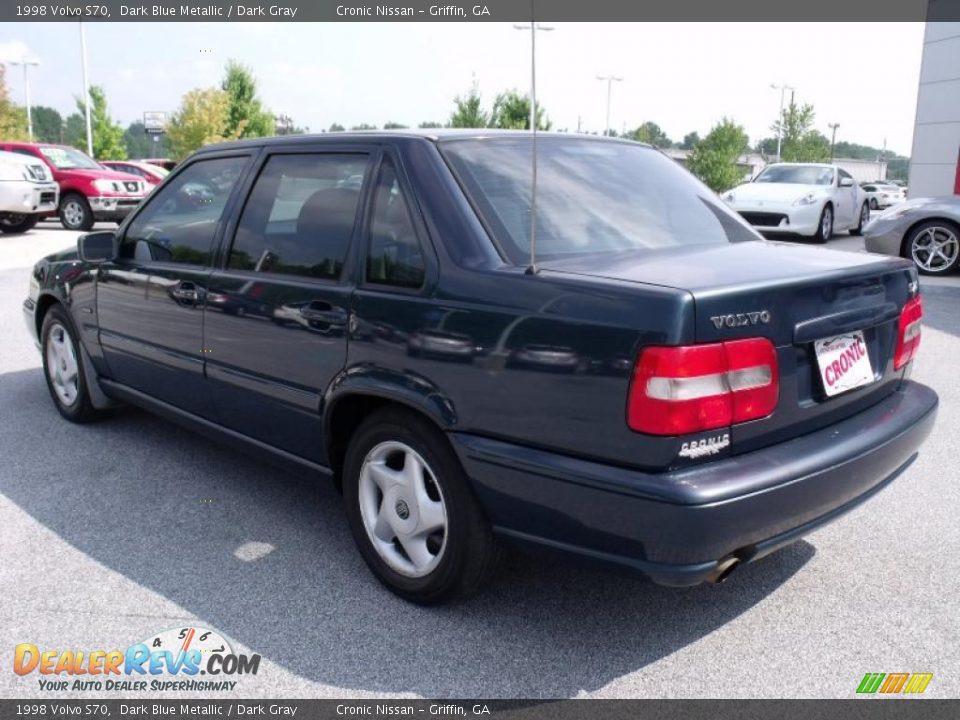 1998 Volvo S70 Dark Blue Metallic / Dark Gray Photo #3