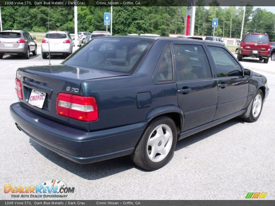 1998 Volvo S70 Dark Blue Metallic / Dark Gray Photo #5