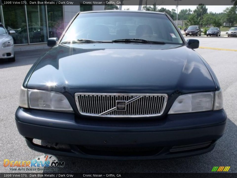 1998 Volvo S70 Dark Blue Metallic / Dark Gray Photo #8