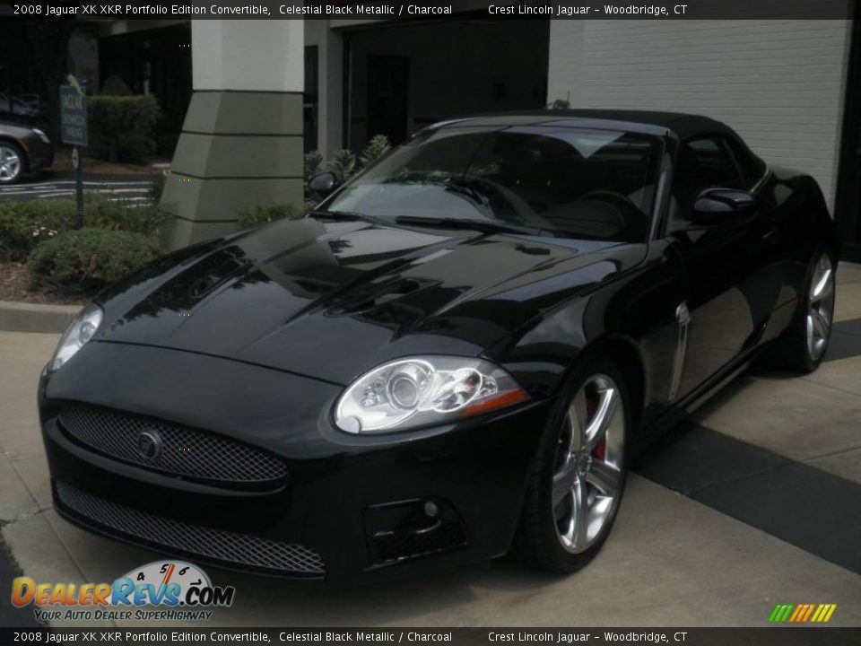 2008 Jaguar XK XKR Portfolio Edition Convertible Celestial Black ...