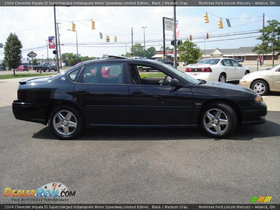 2004 Chevrolet Impala SS Supercharged Indianapolis Motor Speedway Limited Edition Black / Medium Gray Photo #6