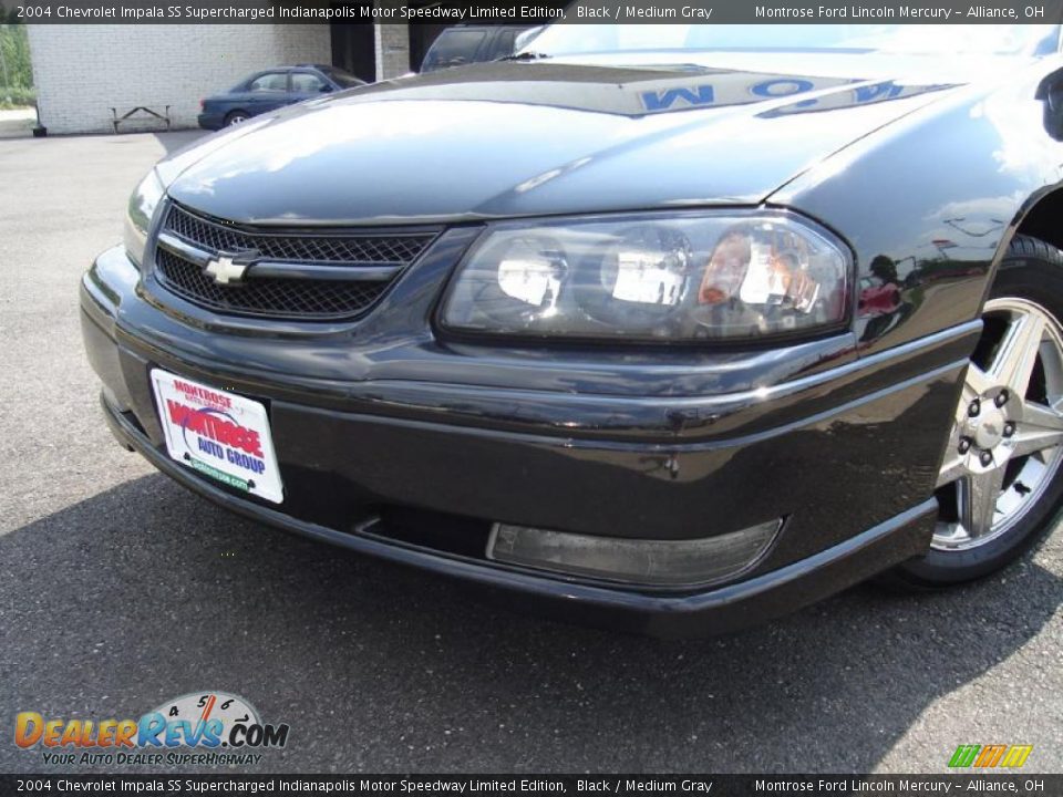 2004 Chevrolet Impala SS Supercharged Indianapolis Motor Speedway Limited Edition Black / Medium Gray Photo #9