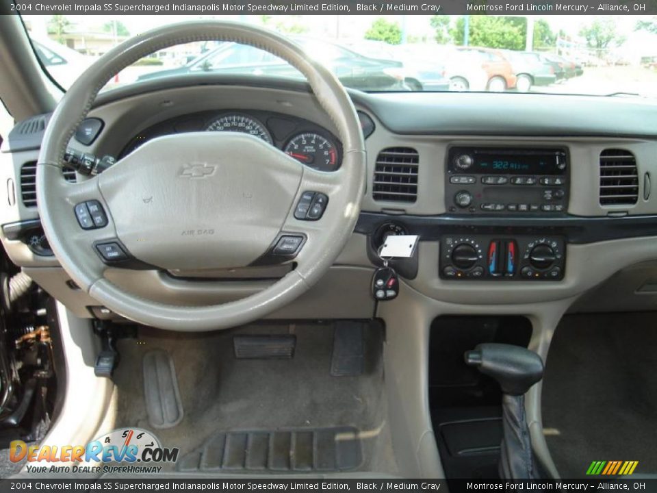 2004 Chevrolet Impala SS Supercharged Indianapolis Motor Speedway Limited Edition Black / Medium Gray Photo #24