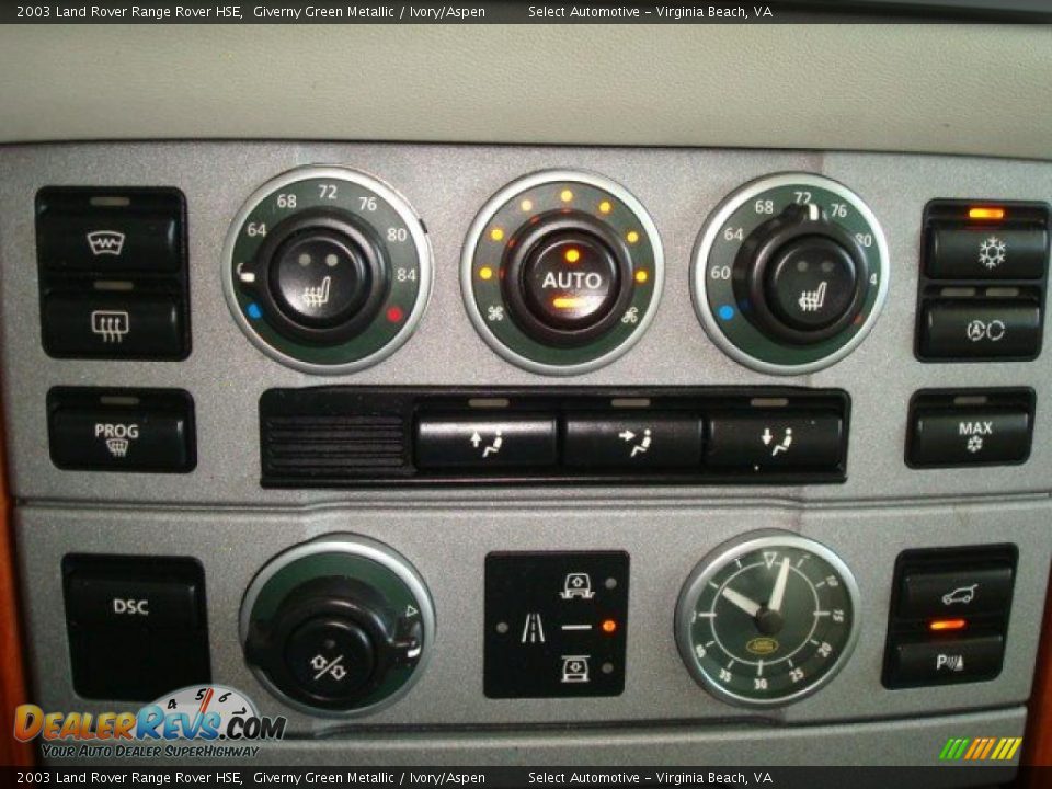 2003 Land Rover Range Rover HSE Giverny Green Metallic / Ivory/Aspen Photo #22