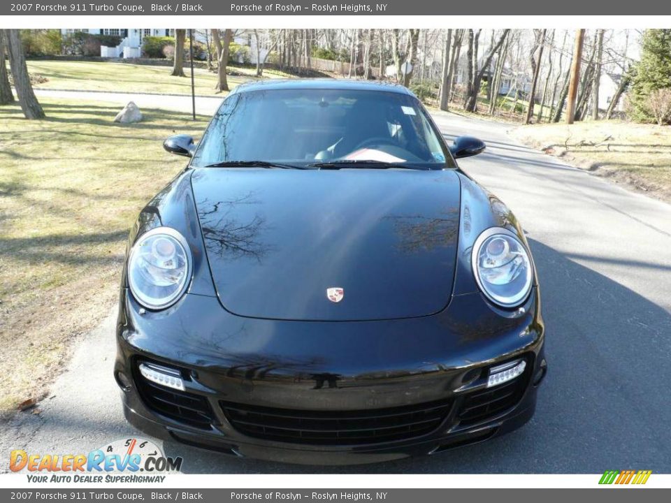2007 Porsche 911 Turbo Coupe Black / Black Photo #1