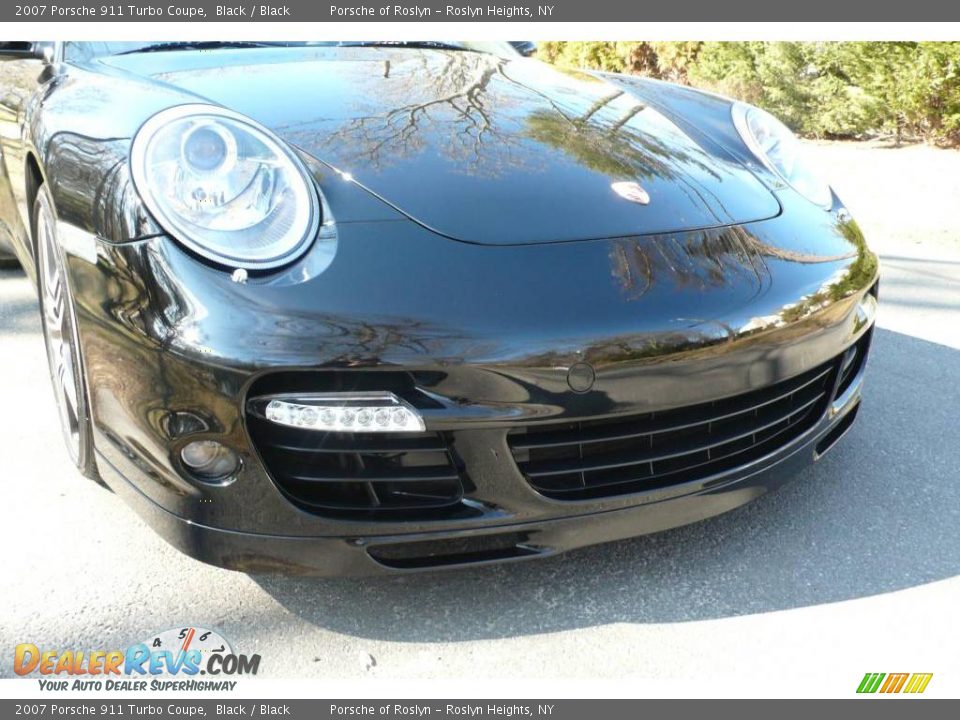 2007 Porsche 911 Turbo Coupe Black / Black Photo #9