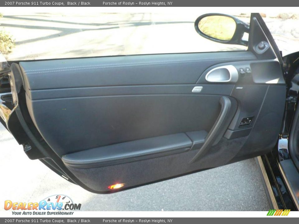 2007 Porsche 911 Turbo Coupe Black / Black Photo #13
