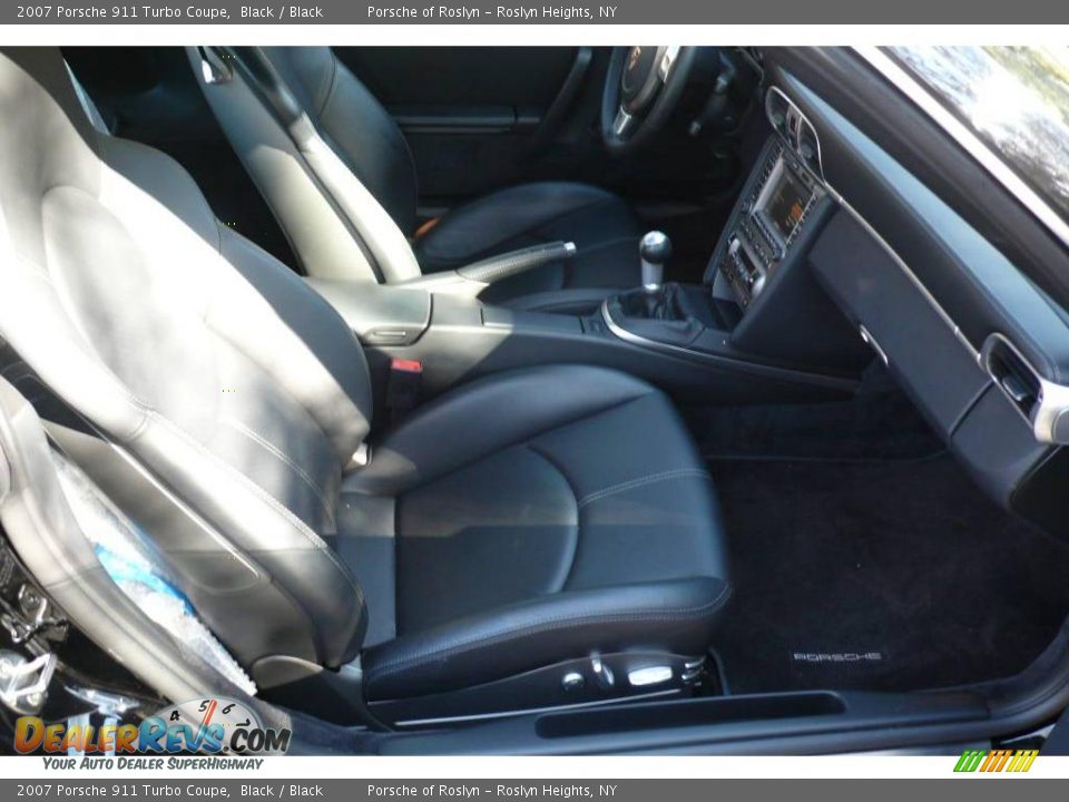 2007 Porsche 911 Turbo Coupe Black / Black Photo #15