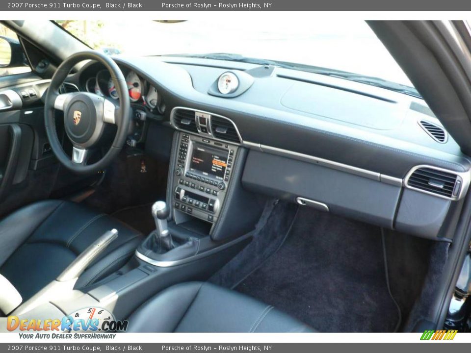 2007 Porsche 911 Turbo Coupe Black / Black Photo #17
