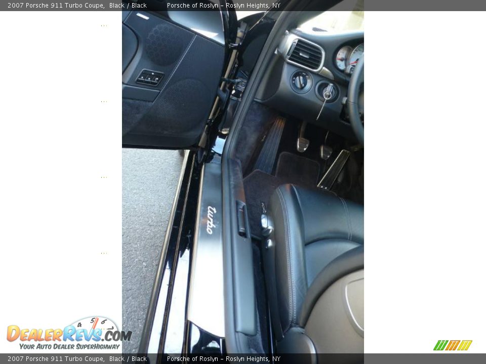 2007 Porsche 911 Turbo Coupe Black / Black Photo #19