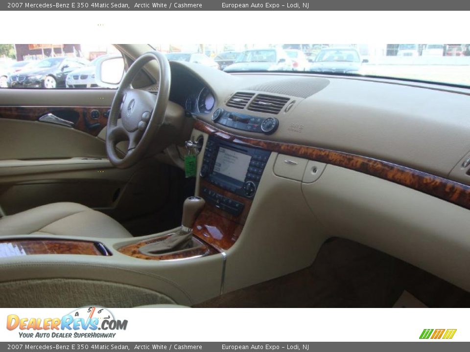 2007 Mercedes-Benz E 350 4Matic Sedan Arctic White / Cashmere Photo #12