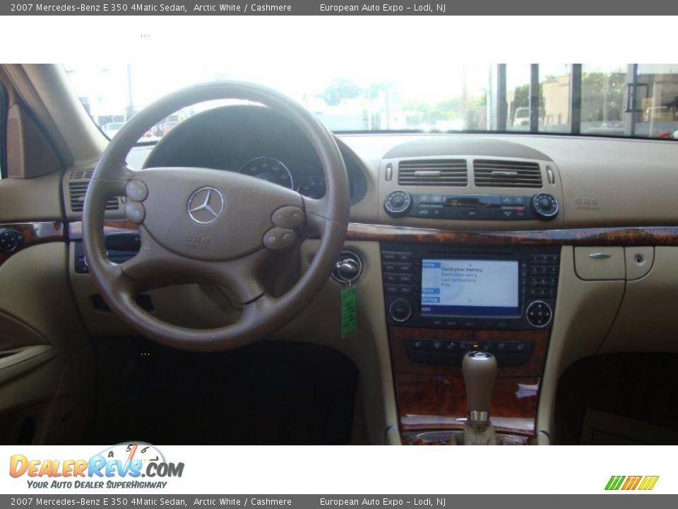 2007 Mercedes-Benz E 350 4Matic Sedan Arctic White / Cashmere Photo #14