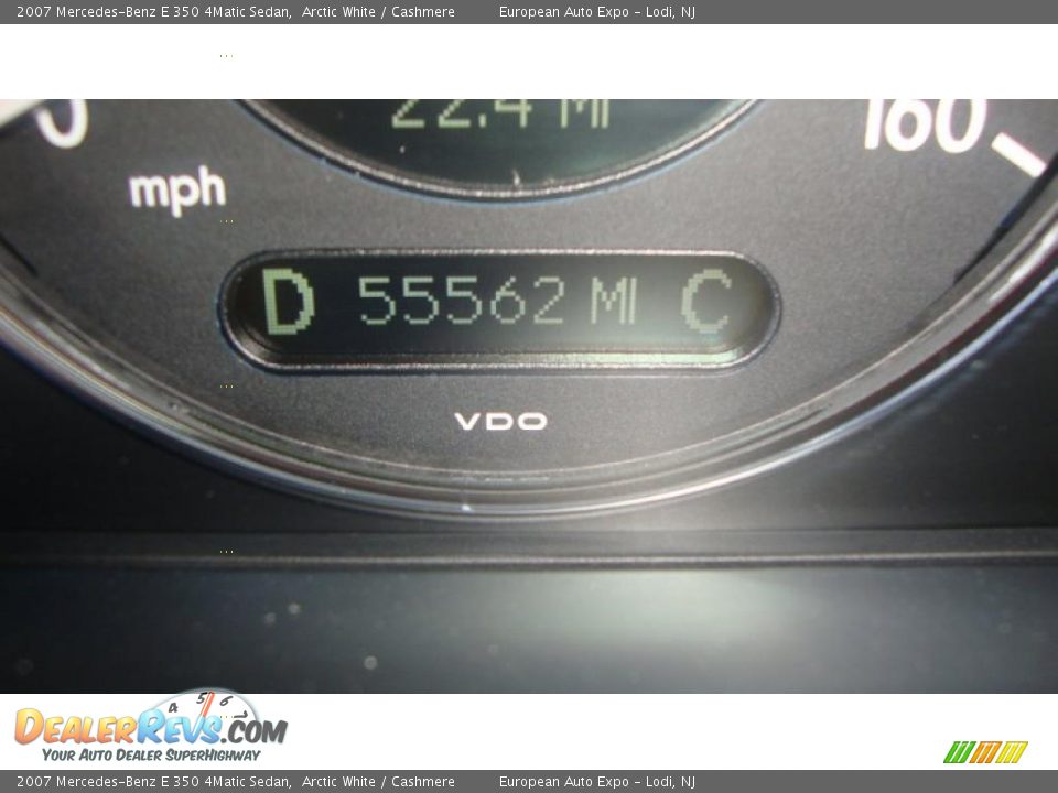 2007 Mercedes-Benz E 350 4Matic Sedan Arctic White / Cashmere Photo #21